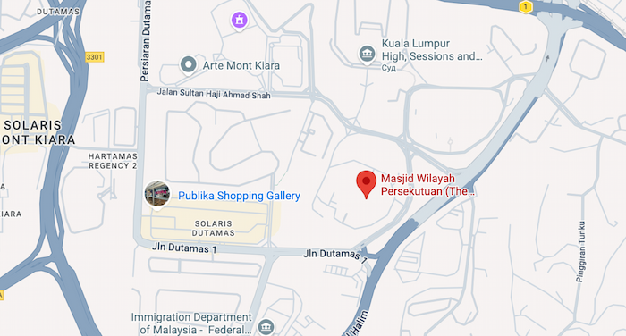 Map location placeholder for Clear Index Malaysia